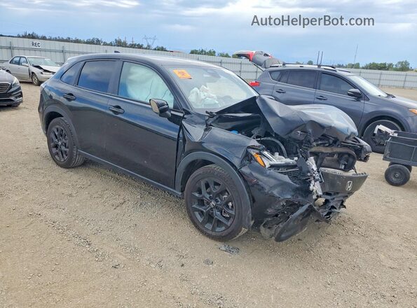 3CZRZ2H51RM753100 2024 HONDA HR-V Черный Передняя правая четверть