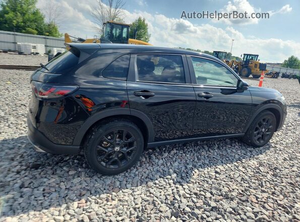 3CZRZ2H51RM767448 2024 HONDA HR-V Black უკანა მარჯვენა