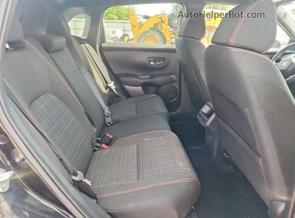 3CZRZ2H51RM767448 2024 HONDA HR-V Black უკანა სალონის ხედი