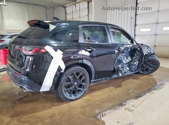 3CZRZ2H52PM706042 2023 HONDA HR-V Черный Задняя правая четверть