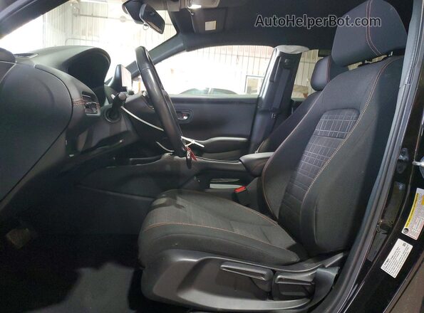3CZRZ2H52PM706042 2023 HONDA HR-V Черный Вид салона спереди