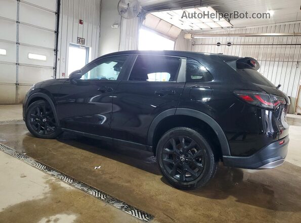 3CZRZ2H52PM706042 2023 HONDA HR-V Черный Задняя левая четверть