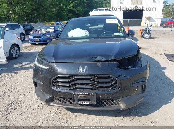 3CZRZ2H52PM714237 2023 HONDA HR-V Black Widok zestawu wskaźników