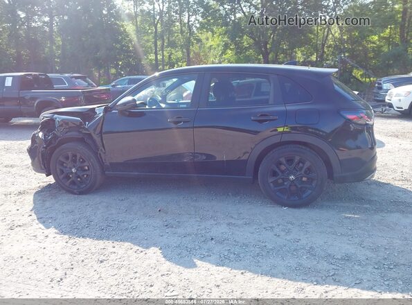 3CZRZ2H52PM714237 2023 HONDA HR-V Black Widok wnętrza 360 stopni