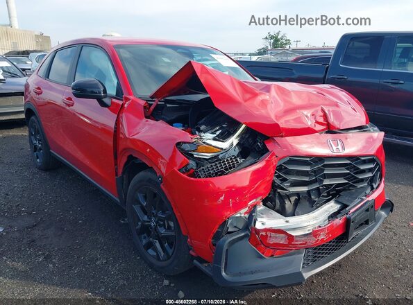 3CZRZ2H52PM722502 2023 HONDA HR-V Red Front view