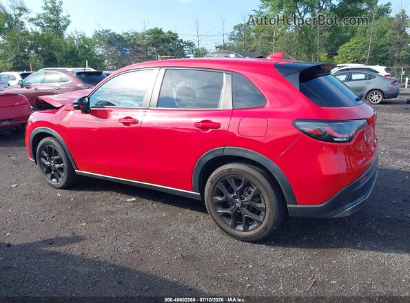 3CZRZ2H52PM722502 2023 HONDA HR-V Red 360 interior view