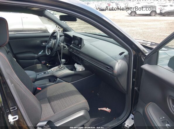 3CZRZ2H52PM729093 2023 HONDA HR-V Black Вид салону спереду