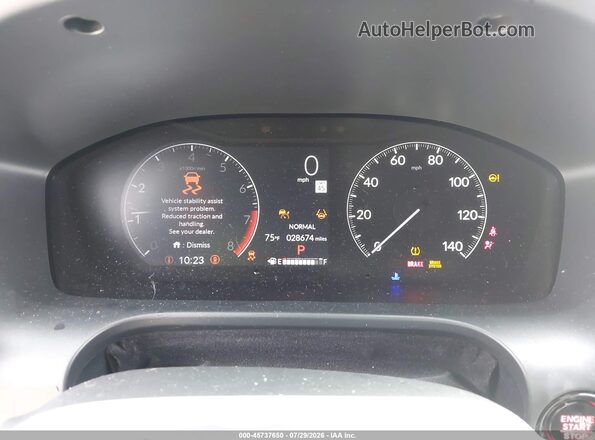 3CZRZ2H52PM729093 2023 HONDA HR-V Black Вид задніх сидінь