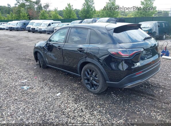 3CZRZ2H52PM729093 2023 HONDA HR-V Black Задня ліва чверть