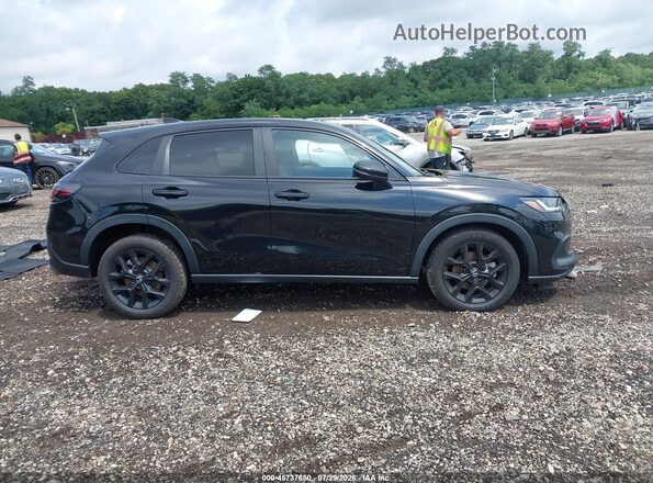 3CZRZ2H52PM729093 2023 HONDA HR-V Black Вид задньої частини салону