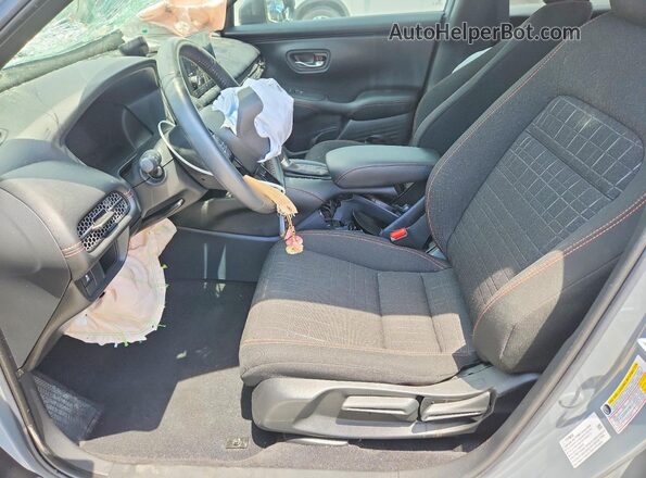 3CZRZ2H52RM715049 2024 HONDA HR-V Gray Вид салону спереду