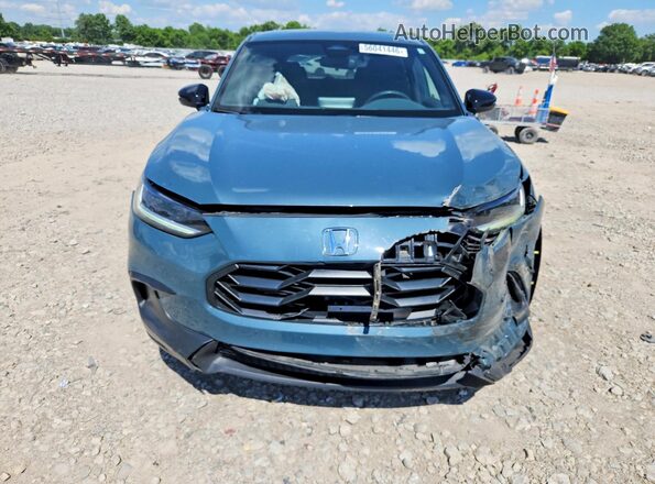 3CZRZ2H52RM726634 2024 HONDA HR-V Blue Front view