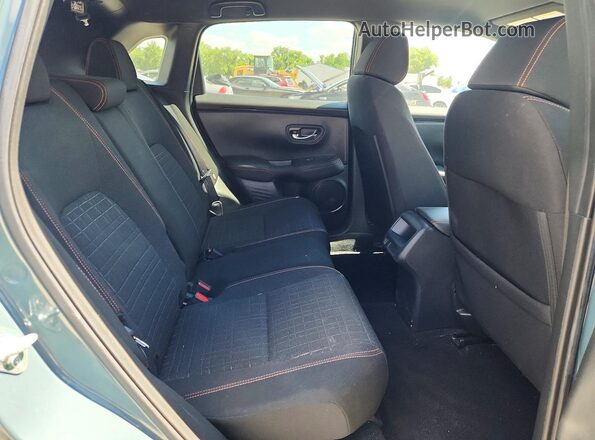 3CZRZ2H52RM726634 2024 HONDA HR-V Blue Rear interior view