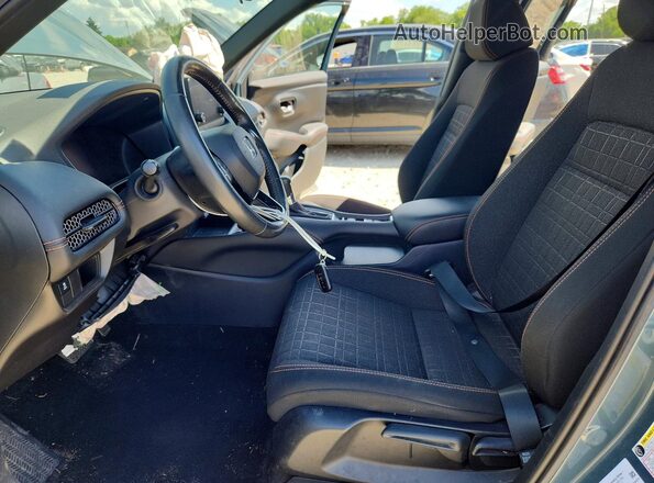 3CZRZ2H52RM726634 2024 HONDA HR-V Blue Front interior view