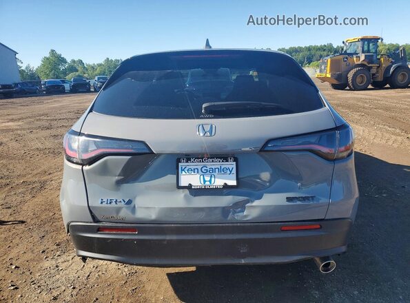 3CZRZ2H52RM727914 2024 HONDA HR-V Gray Հետևի տեսք