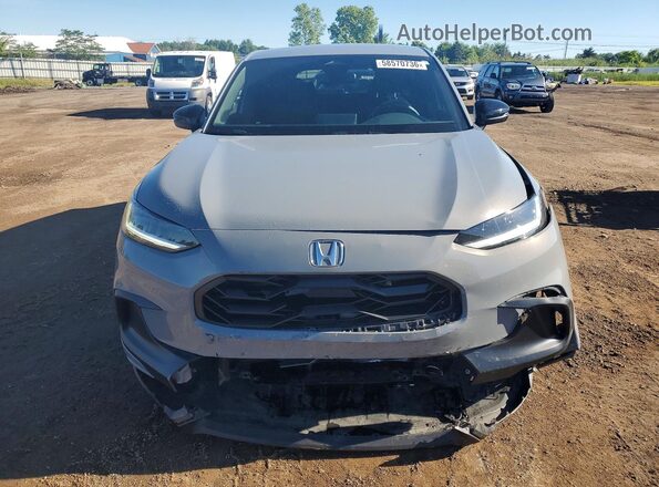 3CZRZ2H52RM727914 2024 HONDA HR-V Gray Դիմացի տեսք