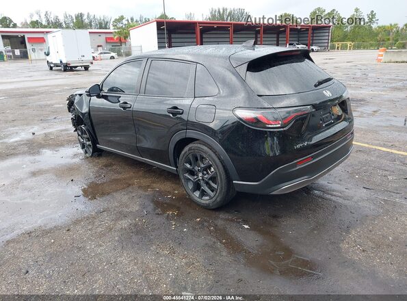 3CZRZ2H52RM762906 2024 HONDA HR-V Черный Задняя левая четверть