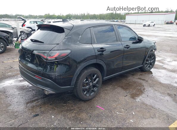 3CZRZ2H52RM762906 2024 HONDA HR-V Черный Задняя правая четверть