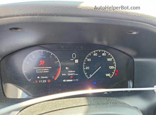 3CZRZ2H52RM765739 2024 HONDA HR-V Серый Вид щитка приборов