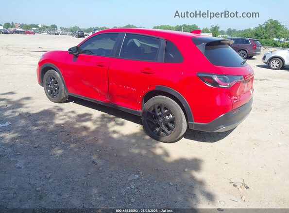 3CZRZ2H52SM763625 2025 HONDA HR-V Red Задня ліва чверть