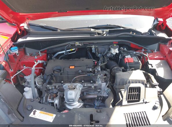 3CZRZ2H52SM763625 2025 HONDA HR-V Red Вид ззаду