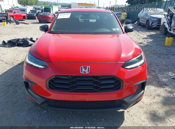 3CZRZ2H52SM763625 2025 HONDA HR-V Red Вид панелі приладів