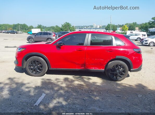 3CZRZ2H52SM763625 2025 HONDA HR-V Red Вид задньої частини салону