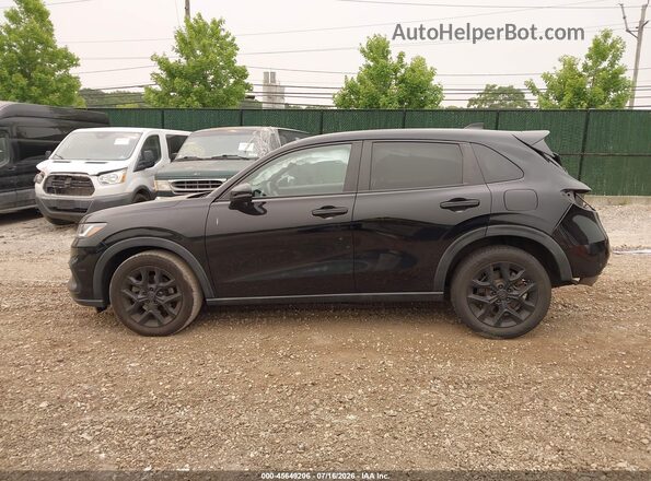 3CZRZ2H53PM713601 2023 HONDA HR-V Black Панорамний вид салону 360°