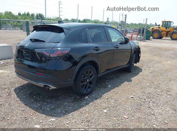 3CZRZ2H53PM722234 2023 HONDA HR-V Black Задня права чверть