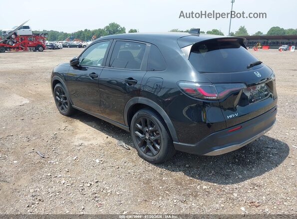 3CZRZ2H53PM722234 2023 HONDA HR-V Black Задня ліва чверть