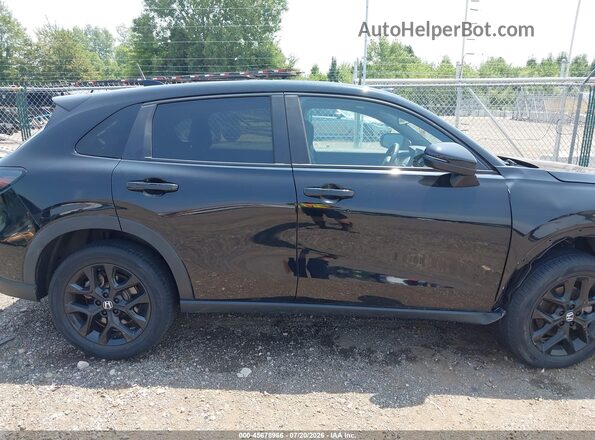 3CZRZ2H53PM722234 2023 HONDA HR-V Black Вид задньої частини салону