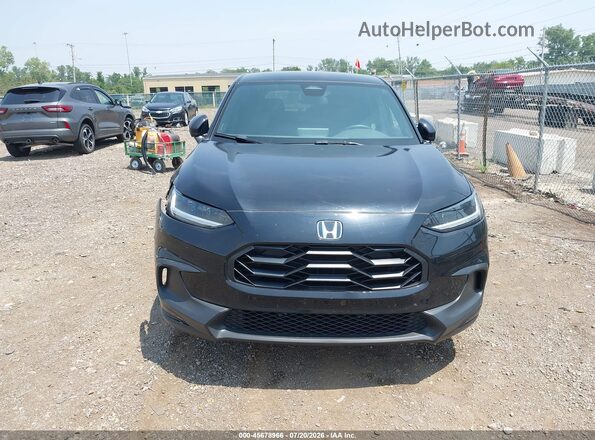 3CZRZ2H53PM722234 2023 HONDA HR-V Black Вид щитка приладів