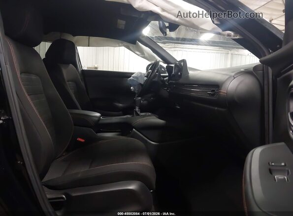 3CZRZ2H53PM736750 2023 HONDA HR-V Black წინა სალონის ხედი