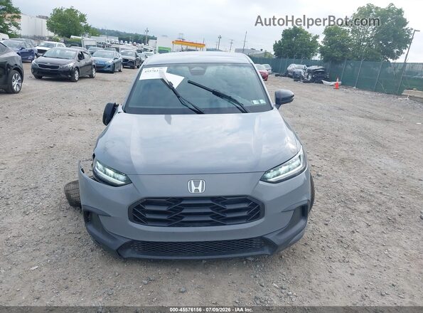 3CZRZ2H53RM733446 2024 HONDA HR-V Gray Սալոնի հետևի տեսք