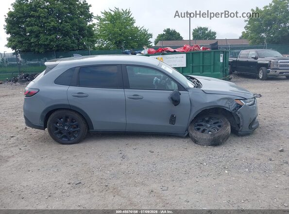 3CZRZ2H53RM733446 2024 HONDA HR-V Gray Սալոնի 360 աստիճան տեսք