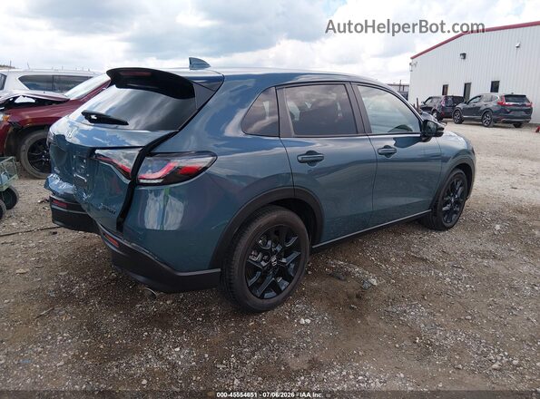 3CZRZ2H53RM772103 2024 HONDA HR-V Blue Հետևի աջ