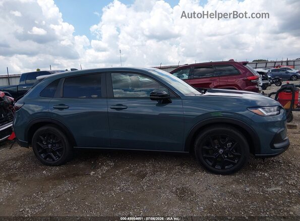3CZRZ2H53RM772103 2024 HONDA HR-V Blue Սալոնի հետևի տեսք
