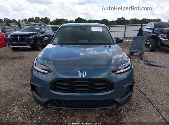 3CZRZ2H53RM772103 2024 HONDA HR-V Blue Սարքավորումների վահանակի տեսք