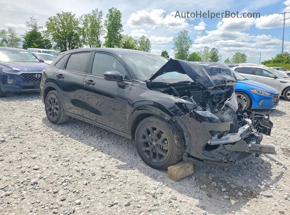 3CZRZ2H53RM772389 2024 HONDA HR-V Black Przód prawy