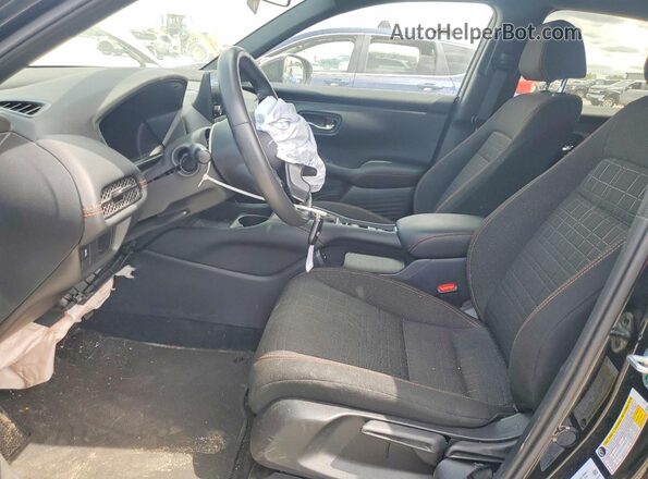 3CZRZ2H53RM772389 2024 HONDA HR-V Black Widok wnętrza z przodu
