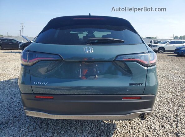 3CZRZ2H53SM724607 2025 HONDA HR-V Blue Rear view