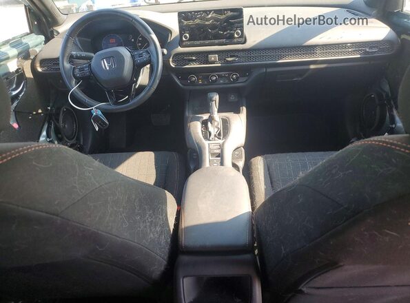 3CZRZ2H53SM724607 2025 HONDA HR-V Blue Dashboard view