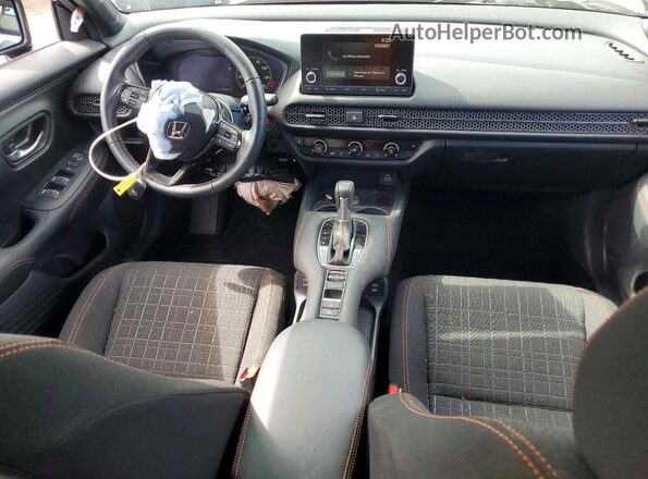 3CZRZ2H53SM770177 2025 HONDA HR-V Black Dashboard view