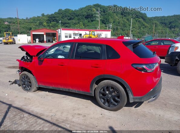 3CZRZ2H53SM773368 2025 HONDA HR-V Red Սալոնի 360 աստիճան տեսք