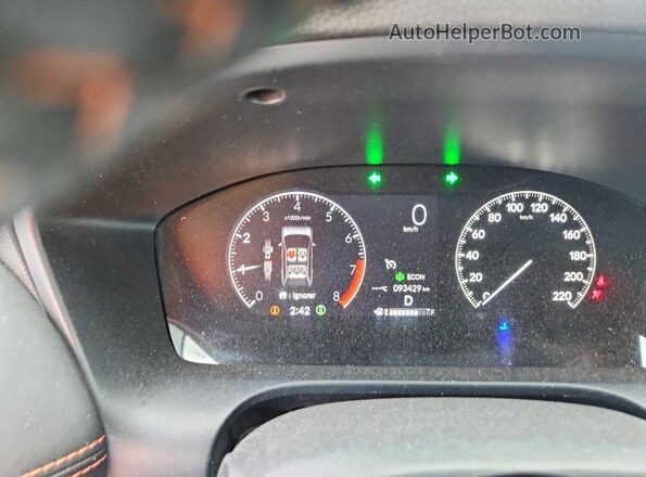 3CZRZ2H54PM102878 2023 HONDA HR-V Черный Вид щитка приборов