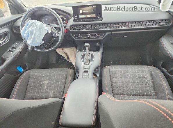 3CZRZ2H54PM102878 2023 HONDA HR-V Черный Вид панели приборов