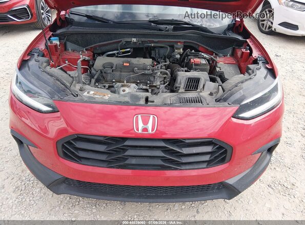 3CZRZ2H54PM722467 2023 HONDA HR-V Red Widok z tyłu