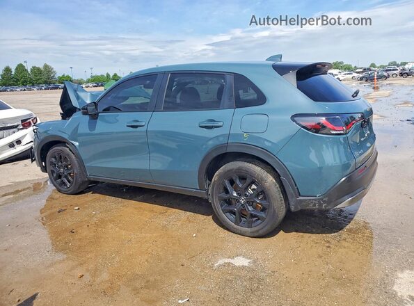 3CZRZ2H54RM725565 2024 HONDA HR-V Blue Trasero izquierdo
