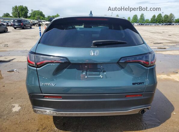 3CZRZ2H54RM725565 2024 HONDA HR-V Blue Vista trasera