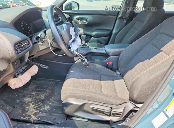 3CZRZ2H54RM725565 2024 HONDA HR-V Blue Vista interior delantera